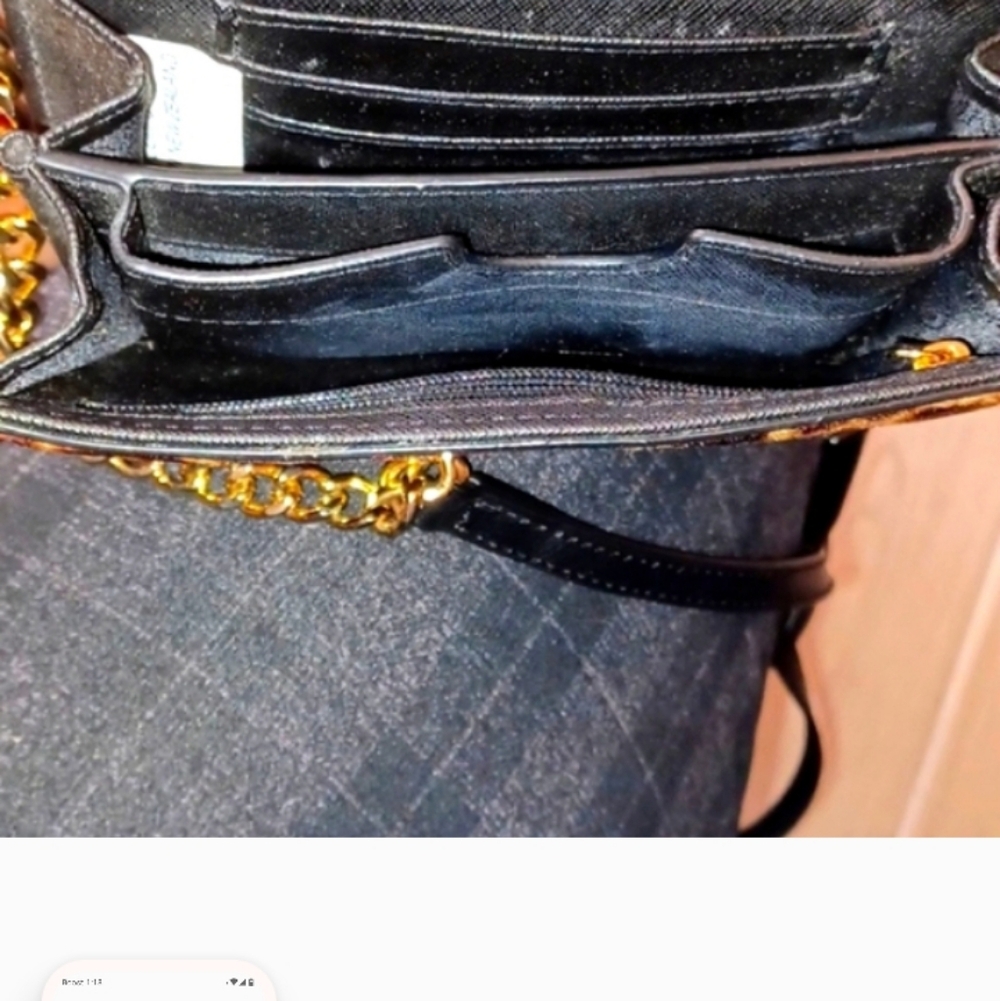 MK Leopard Mini Crossbody - Picture 4 of 5